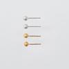 Another Layer 4mm Ball Stud Matt (silver925)(2color)