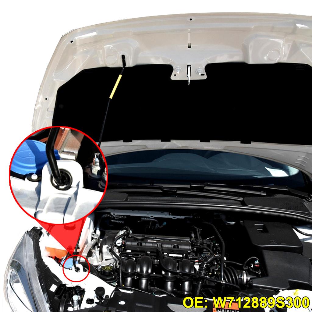 6 шт., зажим для опоры капота, хомута для Ford Focus C-Max Mondeo Fusion Escape Kuga W712889S300, автомобильные аксессуары
