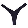 Women Thong Panties Thin Low Waist Seamless Solid Color Good Breathability Lady Underpants