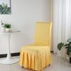 Hotel Professional Nailed Wooden Chair Chair Cover Geometric Pattern Hotel Conference Chair Cover Hotel Household Nailed Universal