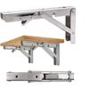 Collapsible Wall Mounted Support Furniture Accessories Support Bench Board Home Triangle Bracket