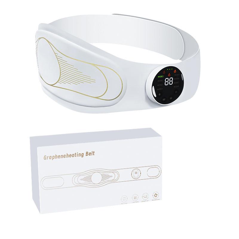 EMS Пульсовый Массажер для Живота с Подогревом и Пояс