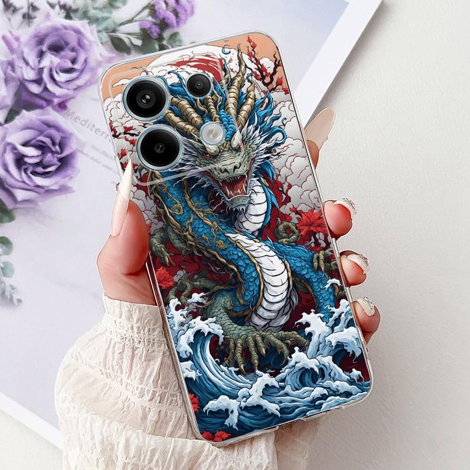 Для Xiaomi Redmi Note 13 Pro 4G Чехол Роскошный Популярный Расписной Чехол Мягкий Тонкий Чехол для Телефона Для Redmi Note 13 Pro Plus Note13 5G Сумки