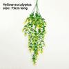 Eucalyptus Faux Cane Green Plants Wall Decor For Indoor Outdoor Event Decoration