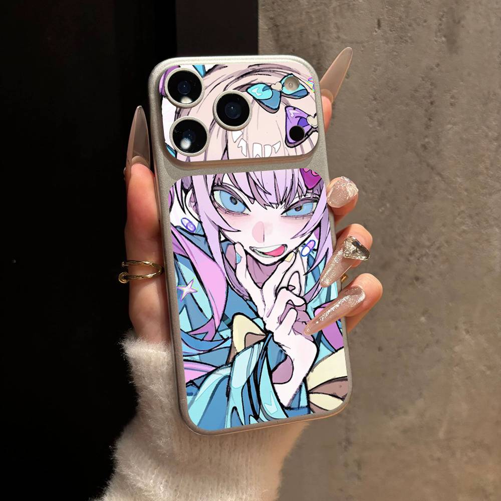Needy Girl Overdose Game Милая Девочка Наклейка-Обёртка Для IPhone17 Pro/17pro Max Наклейка На Телефон Кожаная Защитная Плёнка На Заднюю Панель Полное Покрытие