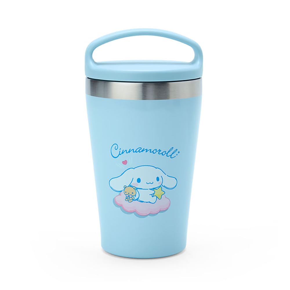 Sanrio Sanrio Стальная кружка Термос из нержавеющей стали с ручкой Киннаморолл Корица 16 x x см Термос из нержавеющей стали с ручкой Персонаж 951633 SANRIO