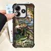 Рыболовная удочка для карпа Позолоченный чехол для телефона Для Xiaomi Poco X5 X6 X7 X8 Pro Max F8 Ultra F7 M8 M7 M5S Redmi 15C 15 14C 13C 13 X3 12