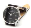 Радиоуправляемые часы Citizen Eco Drive CITIZEN Solar Radio с ремнем из натуральной кожи и сменным ремнем. Внутренний номер продукта AS1060. Мужские. (черный)