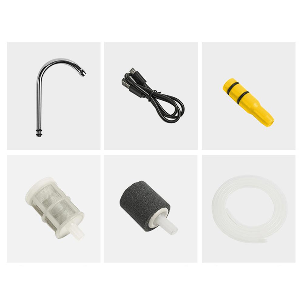 Портативный кислородный насос для рыбалки, поглотитель воды, умный автоматический индукционный светодиодный кислородный насос для рыбалки