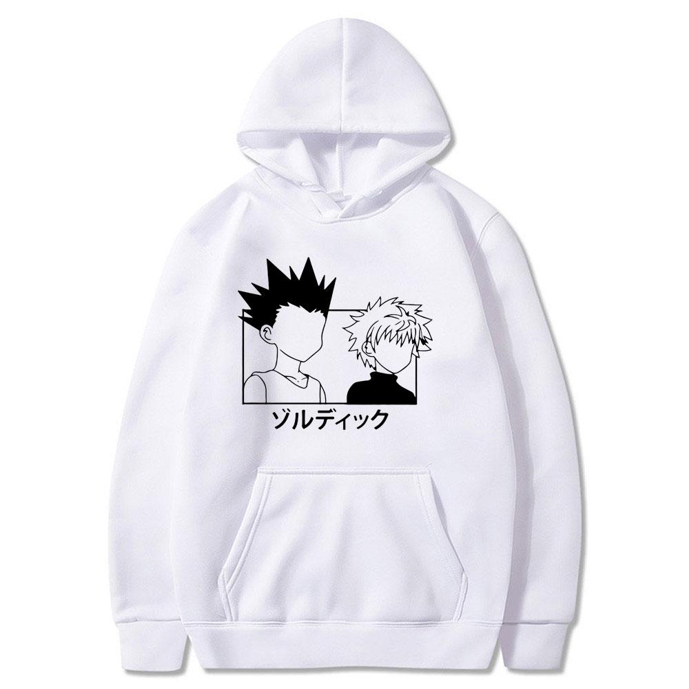 Hunter X Hunter, японское аниме, забавные толстовки с капюшоном Killua Eyes, стильные толстовки, уличная одежда для женщин/мужчин, большие толстовки с капюшоном, топы
