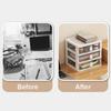 Drawer Cosmetics Storage Case Sundries Container Stationery Storage Box Desktop Organizer