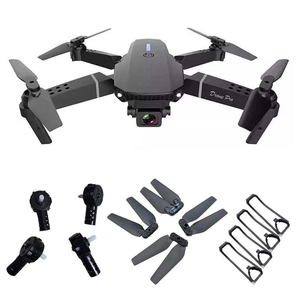 4 шт. Пропеллер для радиоуправляемого дрона, Универсальный бампер для пропеллера, Новый двигатель для E88 E88Pro