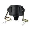 Адаптер слива для IBC-контейнера 275-330 галлонов, 2-дюймовый Cam Lock для садового шланга 3/4"