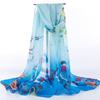 Scarf for Women Versatile and Fashionable Shawl  Spring and Autumn Korean Scarf  Thin Long Chiffon Large Yarn Scarf