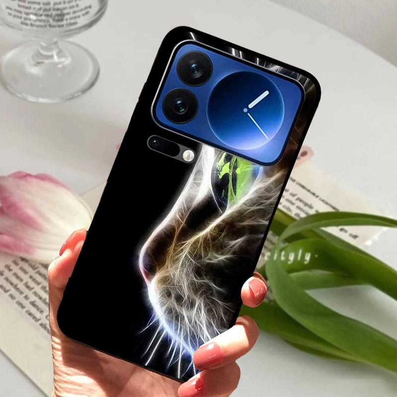 Чехол для Xiaomi Mi 17 Pro Max/17Pro Модный Ударопрочный Защитный Задний Чехол Для Xiaomi 17 ProMax Мягкий ТПУ Силиконовый Чехол для Телефона
