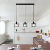 Nordic Metal Vintage Home Decorative Iron Chandelier Ceiling Light Indoor Restaurant Kitchen Decor Hanging Dining Pendant Light