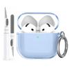 AhaStyle Clear Airpods 4 Защитные чехлы Гибкий защитный чехол из ТПУ с функцией очистки Разработан для Apple Airpods 4-го поколения Поддерживает зарядку