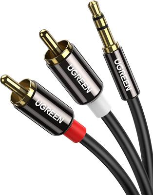 Ugreen RCA Конверсионный Аудио Кабель Стерео Мини Штекер RCA Мини Пин Красный и Белый Мини Компонентный Усилитель AV Селектор Совместим с ПК iPhone Android