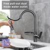 Pull-out Type Kitchen Faucet Cold and Hot Splash Proof Rotatable Sink Faucet Kitchen Hardware Kitchen Accessories Faucet Tap
