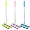 Squeegee Sponge Adjustable Home Cleaning Tools Glass Window Cleaner Cleanning Brush 2 In 1 Window Glass Cleaner Wiper Telescopic Rod