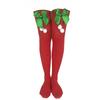 Bow Party Accessories Long tube Stockings Knee socks Christmas