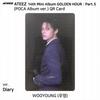 ATEEZ 14-й мини-альбом Golden Hour Часть 5 POCA Album ver. Фотокарточка DIARY VER