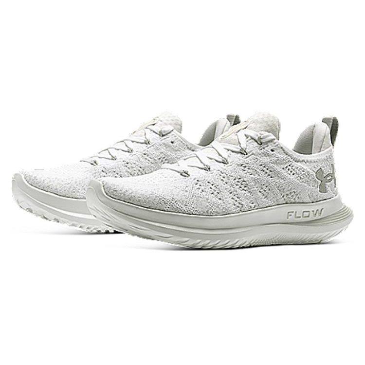 Under Armour Hovr Velociti 3 Низкие Кроссовки для Бега на Длинные Дистанции Спринтерские Кроссовки Женские Белые 3026124-103