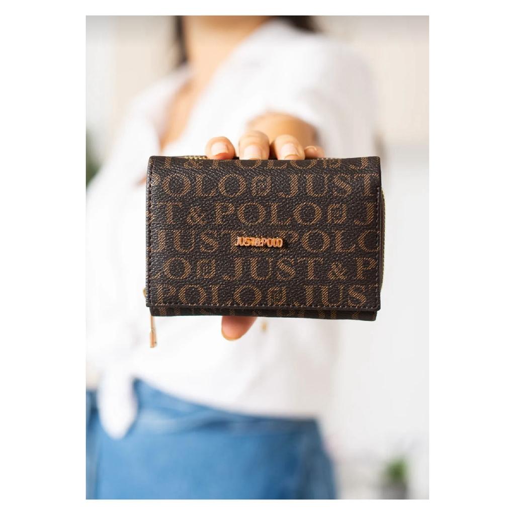 Orange Wallet Multi Compartment Wallet