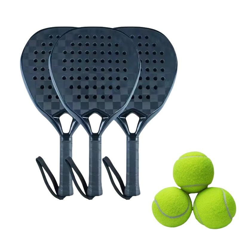 Cage Padel Racket Carbon Fiber Multi-color Optional Customized LOGO Model Source Factory Foreign Trade