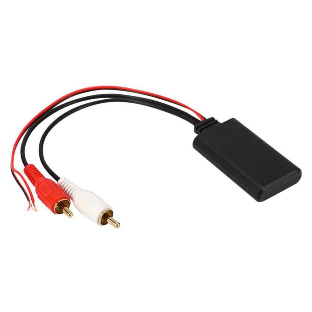 Автомобильный универсальный беспроводной Bluetooth-совместимый модуль музыкальный адаптер Aux аудиокабель с микрофоном