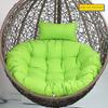 Подвесное кресло-гамак Мат Прочный Уличный Инвентарь Утолщенная Круглая Подушка-пуф 105см Напольные Подушки Подушка-спинка Балкон