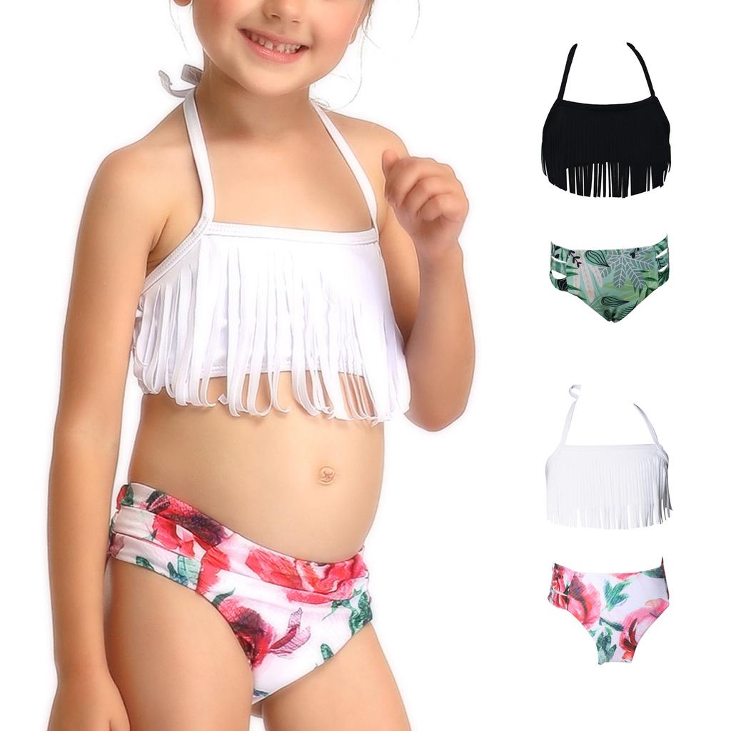 Летний слитный купальник для девочек - Купальники