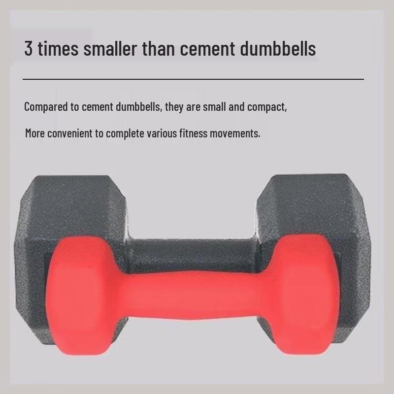 Hexagonal Matte Dumbbell