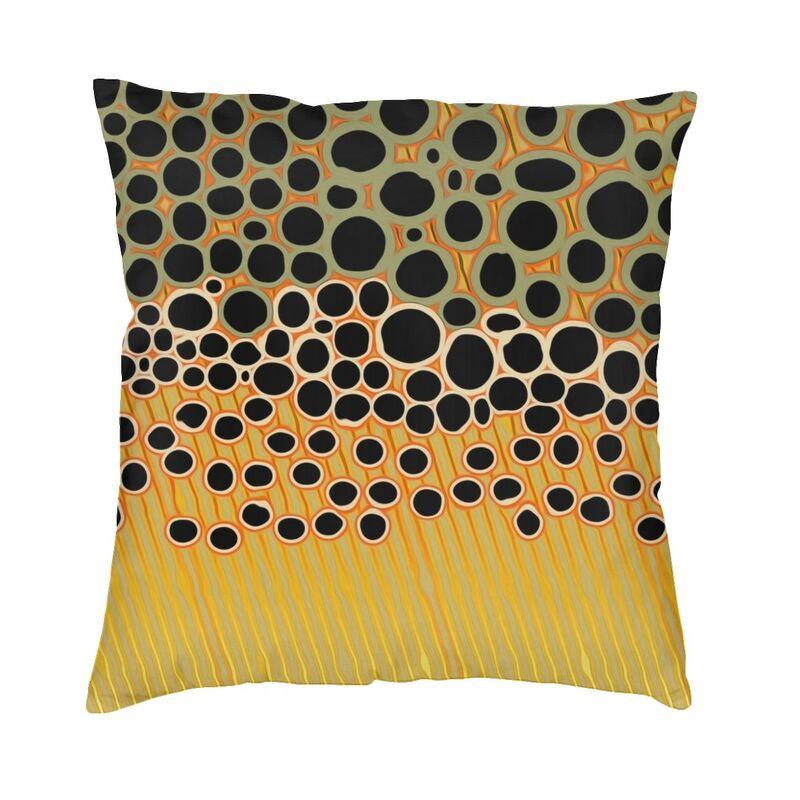 US Military Woodland Camo Pattern Cushion Covers xcm Velvet Camouflage Pillow Case Sofa Pillowcase Living Room Decoration