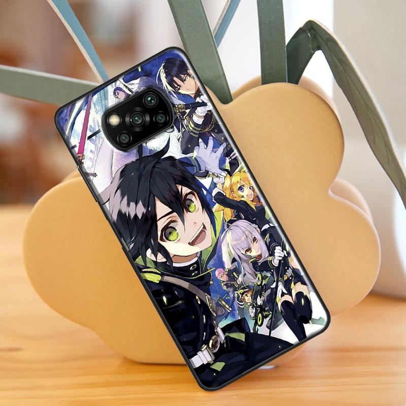 Аниме Owari no Seraph Of The End для POCO X3 Pro X3 GT F3 M3 M4 Pro чехол для Xiaomi Mi 11 Lite Mi 11T Pro 10T задняя крышка
