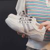 New Women's Shoes Women's Board Shoes Student Shoes White Shoes Low Cut Round Head Sports Running Shoes
