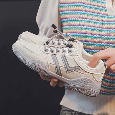 Новые женские туфли Женские кроссовки для сноуборда Студенческие туфли Белые туфли Низкие кроссовки с круглым носком Спортивные кроссовки для бега