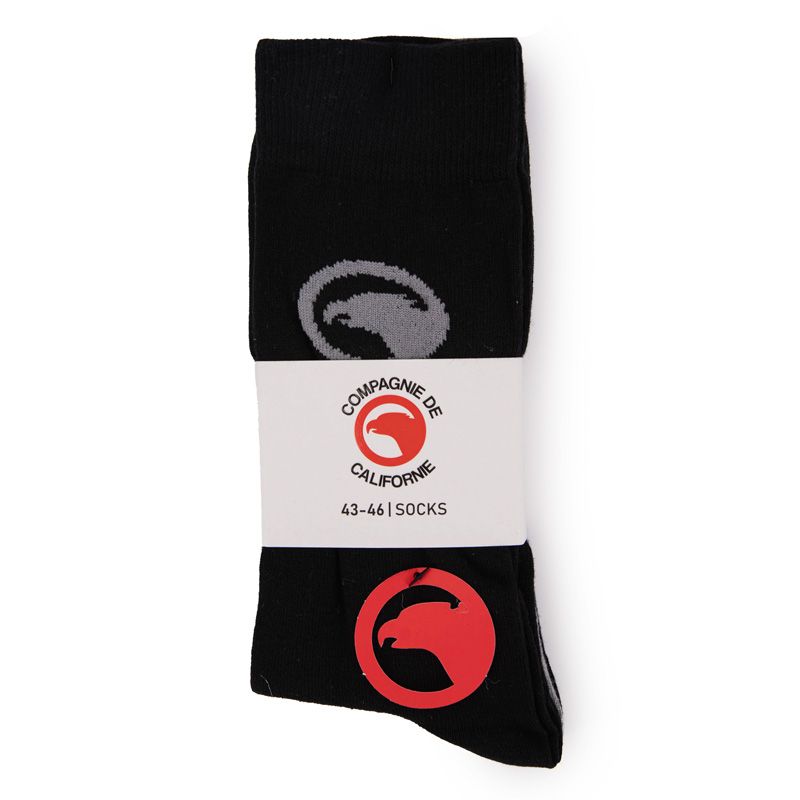 Длинные носки с напечатанным логотипом x3 Men's California Company