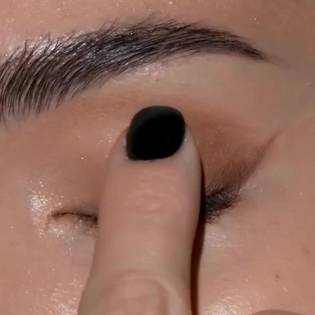 Двухцветные тени для век с шиммером и дымчато-коричневые/сине-черные, многоцветная палетка теней для век - формула для влажного/сухого нанесения, стойкие водостойкие и потостойкие тени для век