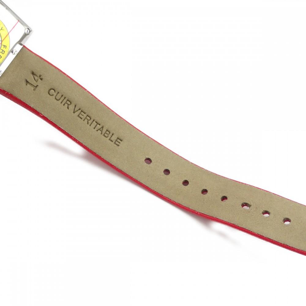 FENDI  FOW850A2YAF0C0U Watches Red Stainless Steel/leather Women RedDial