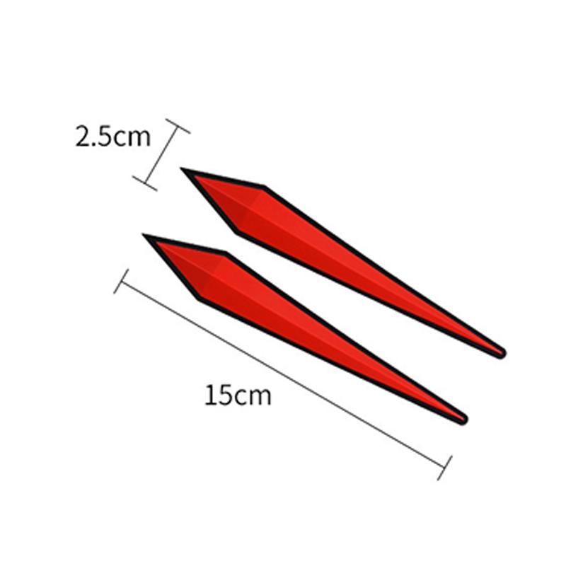 4 шт. автомобильные наклейки, защитная полоса для бампера, угловая защита, защитные полосы от царапин, лезвие для предотвращения столкновений, автомобильный автомобиль