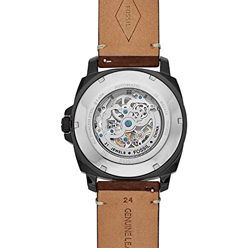 [Fossil] Автоматические часы PRIVATEER SPORT MECHANICAL BQ2429 Мужские Коричневые (Подлинный продукт)
