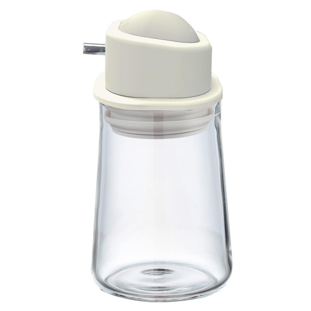 Hario Soy Sauce Dispenser, One-Push Type, Practical Capacity 80ml, Pale Gray, SYO-100-PGR