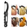 Swivel Vegetable Peeler with Blemish Remover Dual Stainless Steel Blades Comfortable Handle Easy To Clean Fruit Peeler
