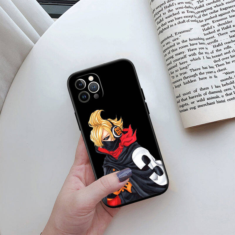 MH123 Чехол для телефона One Piece Санджи для iPhone 7 8 11 12 13 14 15 16 17 16E XS Pro Max XR X SE Air