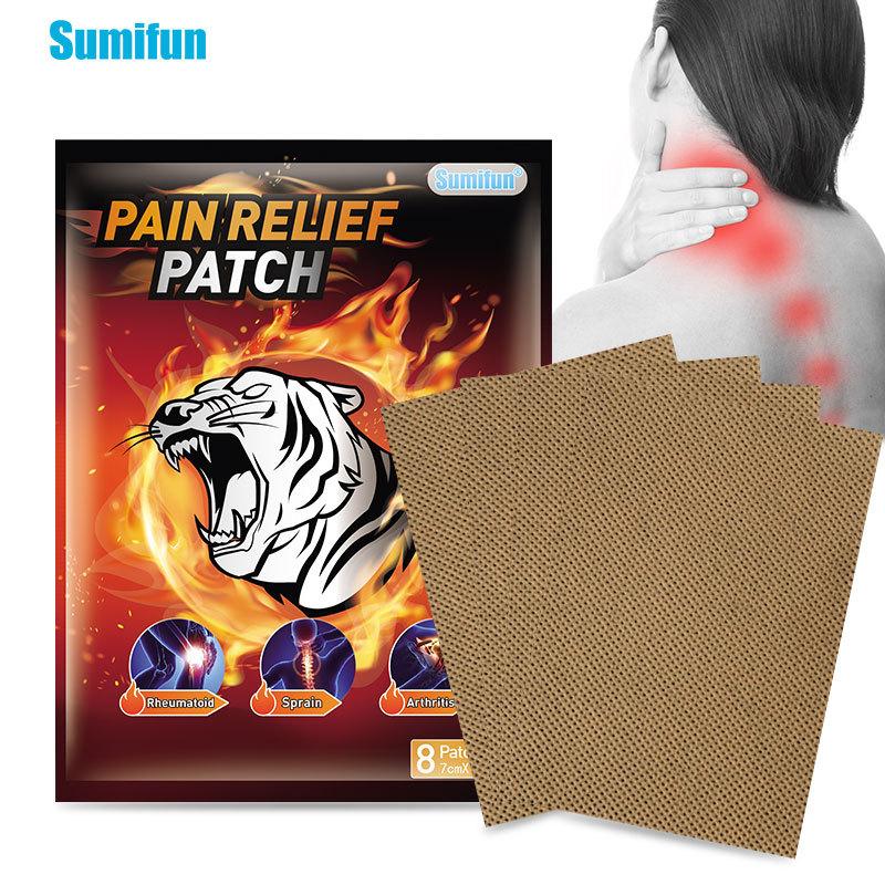 8 шт./пакет Tiger Balm пластыри анальгетический пластырь суставы спина пластырь шея мышцы тело травяной пластырь