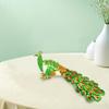 Enamel Peacock Trinket Box Enameled Jewelry Gorgeous Hinged Keepsake Gift Decorative