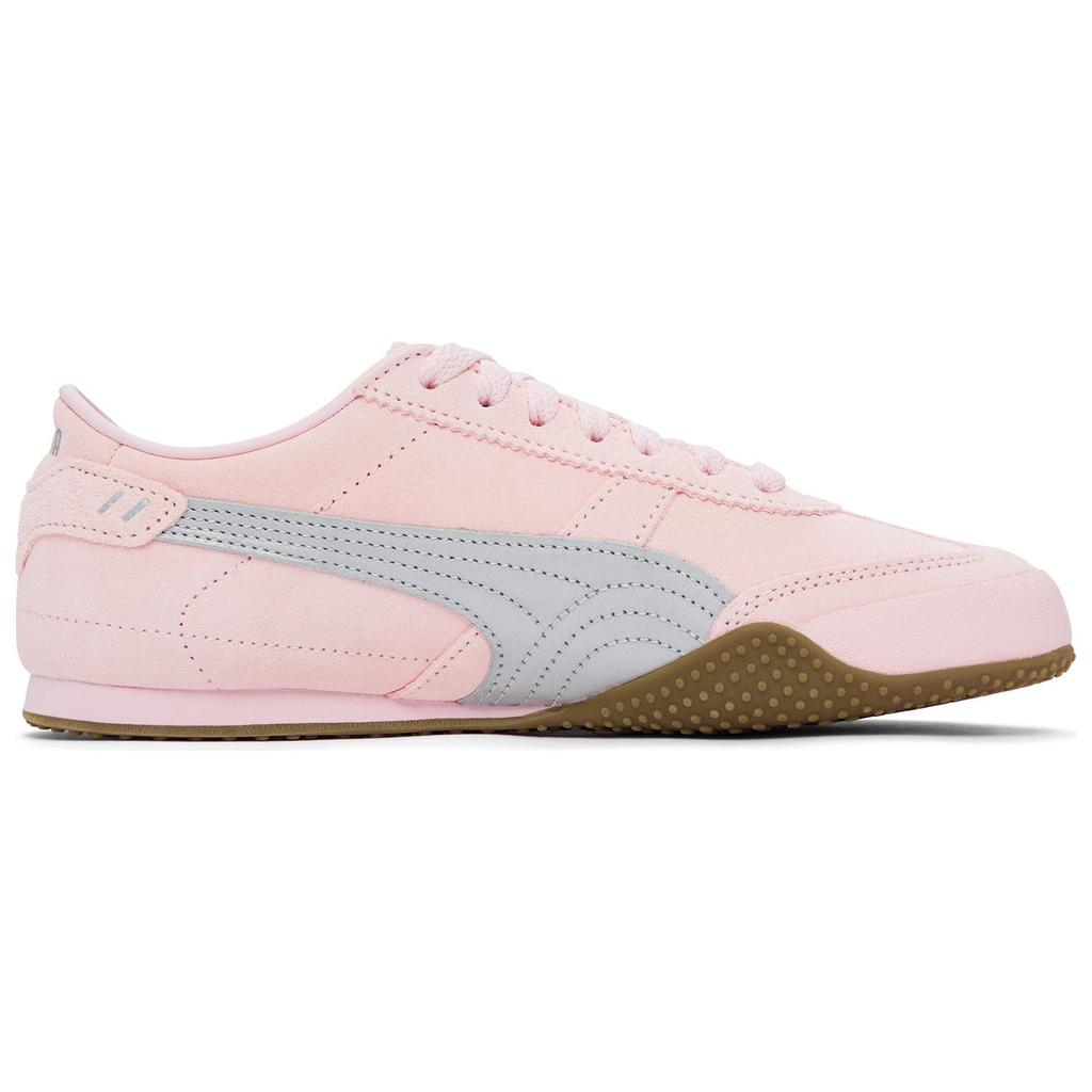 Puma Bella Ut Замшевые Модные Универсальные Тренировочные Низкие Кроссовки Унисекс Розовые 402980-01
