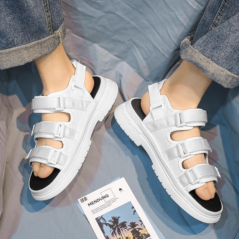 2025 весенние сандалии новые универсальные повседневные сандалии для вождения летние уличные дышащие износостойкие спортивные пляжные туфли