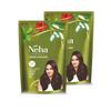 Natural Henna Powder 140 G X  Pack Of 2 For Soft Shiny Hair Nourishing Hair Color And Conditioning